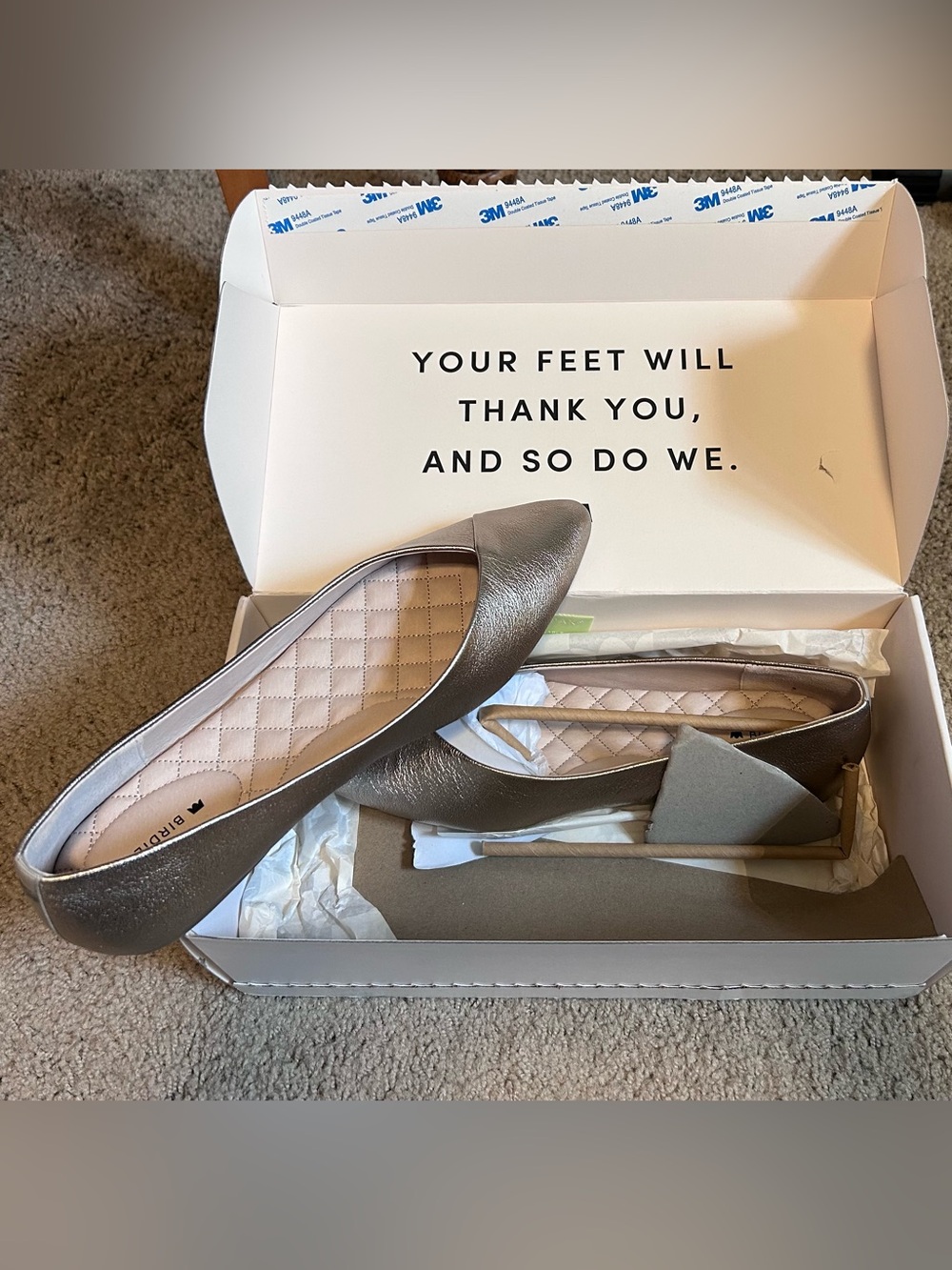 Birdies - The Goldfinch - Gold - Size 9